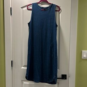 J Jill Purejill Indigo Knit Dress
